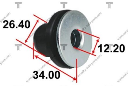 Сайлентблок - (4546009060, 4546029435) TENACITY AAMTO1128