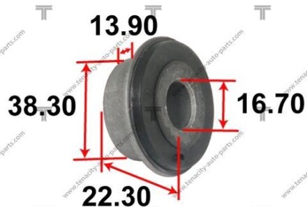 Сайлентблок важеля - TENACITY AAMTO1135