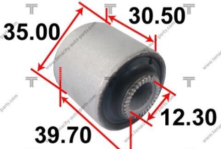 Сайлентблок рычага - (487100R010, 4871042020) TENACITY AAMTO1138