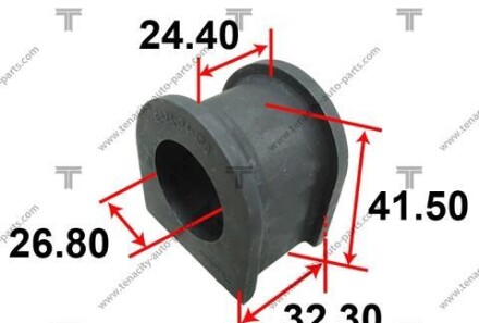 Втулка переднего стабилизатора - (ka8034156) TENACITY ASBMA1006