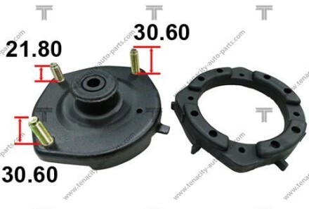 Опора амортизатора - (b25D28380B, B25D28380A, B25H28390B) TENACITY ASMMA1036