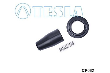 Наконечник провода высоковольтного Opel Astra h 1.6 (06-14),Opel Astra h 1.6 (07-10) BLATNA - (10458316, 1208021) TESLA CP062 (фото 1)