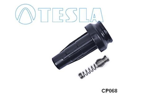 Наконечник свічки запалювання Citroen Berlingo/C2/C3/C4 1.1/1.6 11.00-Peugeot - (597099, 597080) TESLA CP068