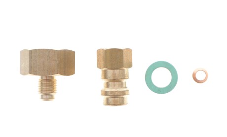 Адаптер HP R134A 1/4SAE + 3/4NPSx1/4SAE - TEXA 74350364