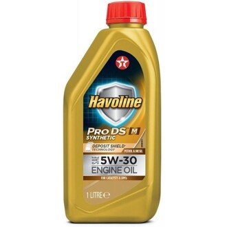 Моторное масло Havoline ProDS M 5W-30, 1 л - (053001TFE, 053005TFE, 214200) Texaco 804036NKE (фото 1)