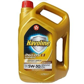 Моторное масло Havoline ProDS V 5W-30, 4 л - Texaco 804038MHE