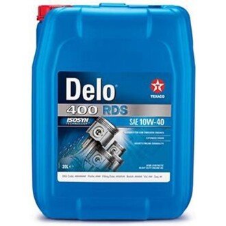 Моторное масло Delo 400 RDS 10W-40, 20 л - Texaco 804161HOE