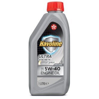 Моторна олива Havoline Ultra 5W-40, 1 л - Texaco 840310NKE