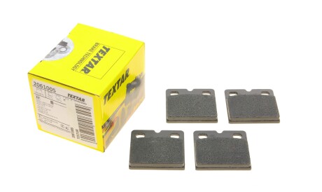 Фото 2 - Тормозные колодки TEXTAR 2061005