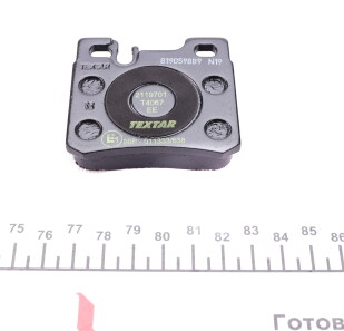 Фото 3 - Гальмівні колодки TEXTAR 2119701