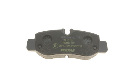 Фото 2 - Гальмівні колодки TEXTAR 2210101