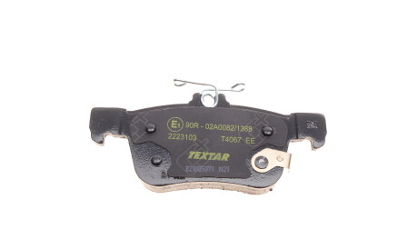 Фото 3 - Тормозные колодки TEXTAR 2223103