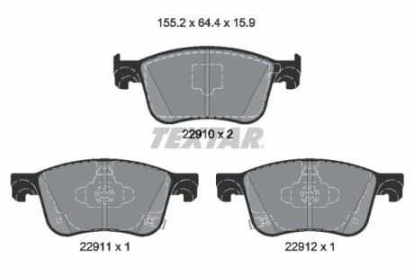 Pc pads - TEXTAR 2291001