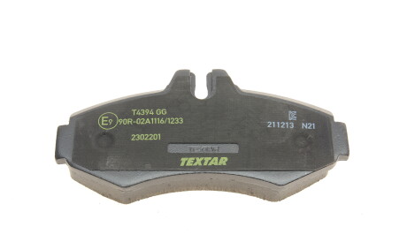 Фото 2 - Гальмівні колодки TEXTAR 2302201