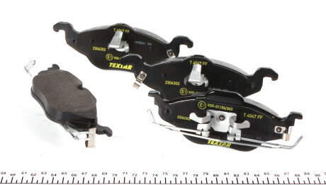 Фото 2 - Тормозные колодки TEXTAR 2306302