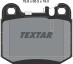 Комплект тормозных колодок, дисковый тормоз - ((1634200720, 163420072037, 1634200920, 163420092027, 1634201120)) TEXTAR 2315702 (фото 5)