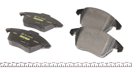 Фото 2 - Гальмівні колодки TEXTAR 2358901