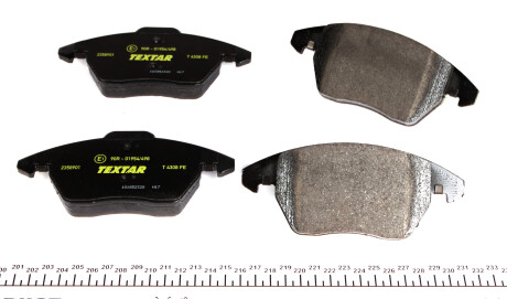 Фото 3 - Гальмівні колодки TEXTAR 2358901