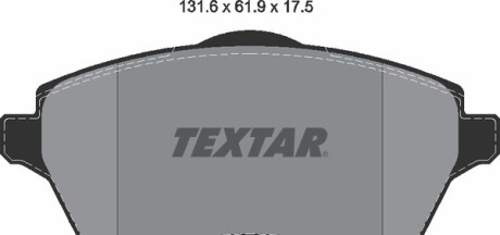 Фото 9 - Гальмівні колодки TEXTAR 2361501