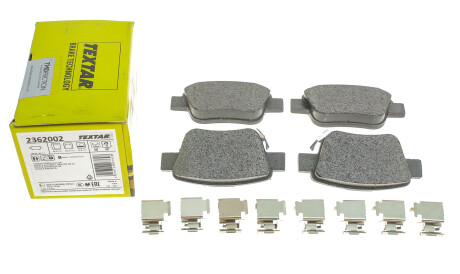 Фото 3 - Гальмівні колодки TEXTAR 2362002