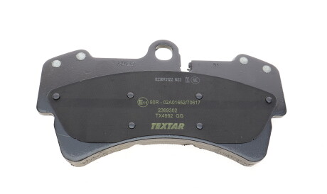 Фото 2 - Гальмівні колодки TEXTAR 2369302