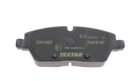 Фото 2 - Гальмівні колодки TEXTAR 2391503