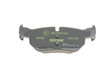 Фото 4 - Тормозные колодки TEXTAR 2392701