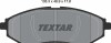 Тормозные колодки TEXTAR 2397401 - фото 5