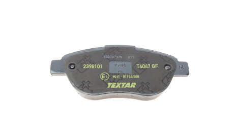 Фото 3 - Гальмівні колодки TEXTAR 2398101
