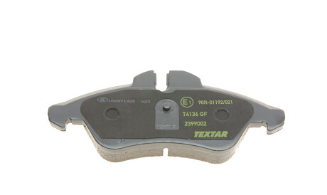 Фото 3 - Гальмівні колодки TEXTAR 2399002