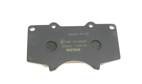 Фото 2 - Гальмівні колодки TEXTAR 2402401