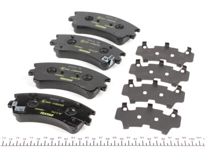 Фото 2 - Гальмівні колодки TEXTAR 2404601