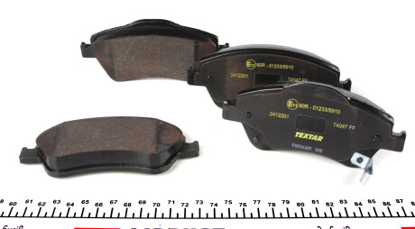 Фото 2 - Гальмівні колодки TEXTAR 2412201