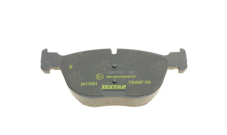 Фото 3 - Гальмівні колодки TEXTAR 2417001