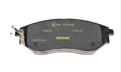 Фото 2 - Гальмівні колодки TEXTAR 2422201