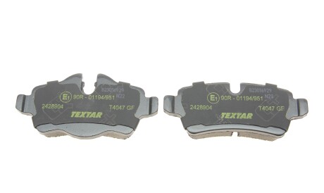 Фото 2 - Тормозные колодки TEXTAR 2428904
