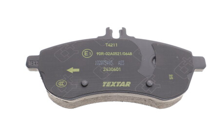 Фото 2 - Тормозные колодки TEXTAR 2430601