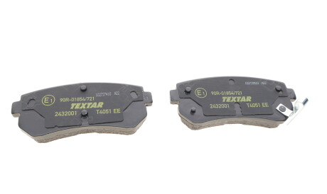Фото 2 - Гальмівні колодки TEXTAR 2432001
