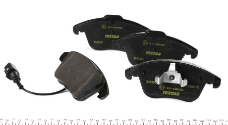 Фото 2 - Тормозные колодки TEXTAR 2433301