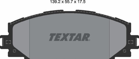 Фото 2 - Гальмівні колодки TEXTAR 2433601