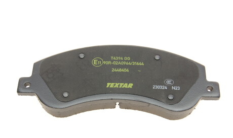 Фото 2 - Гальмівні колодки TEXTAR 2448404