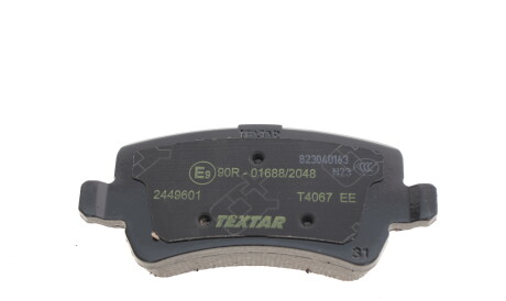 Фото 2 - Гальмівні колодки TEXTAR 2449601