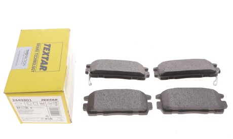 Фото 3 - Тормозные колодки TEXTAR 2449801