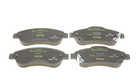 Фото 3 - Гальмівні колодки TEXTAR 2463801