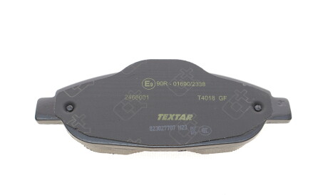 Фото 2 - Гальмівні колодки TEXTAR 2466001