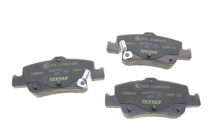 Фото 2 - Гальмівні колодки TEXTAR 2466401
