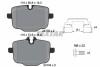 Колодки гальмівні (задні) BMW 5 (F10/F11)/6 (F12/F13)/ 7 (G11/G12)/ X5 (G05)/ X6 (G06)/ X7 (G07)10- - (2284389, 2284466, 2449304) TEXTAR 2470303 (фото 1)