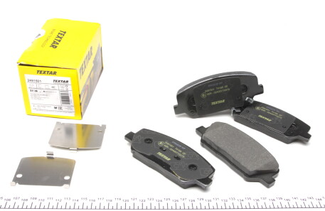 Фото 2 - Гальмівні колодки TEXTAR 2491501