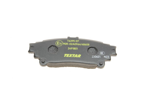 Фото 2 - Гальмівні колодки TEXTAR 2491801
