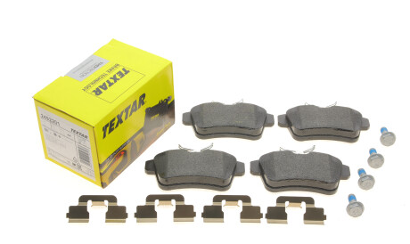 Фото 2 - Гальмівні колодки TEXTAR 2492201